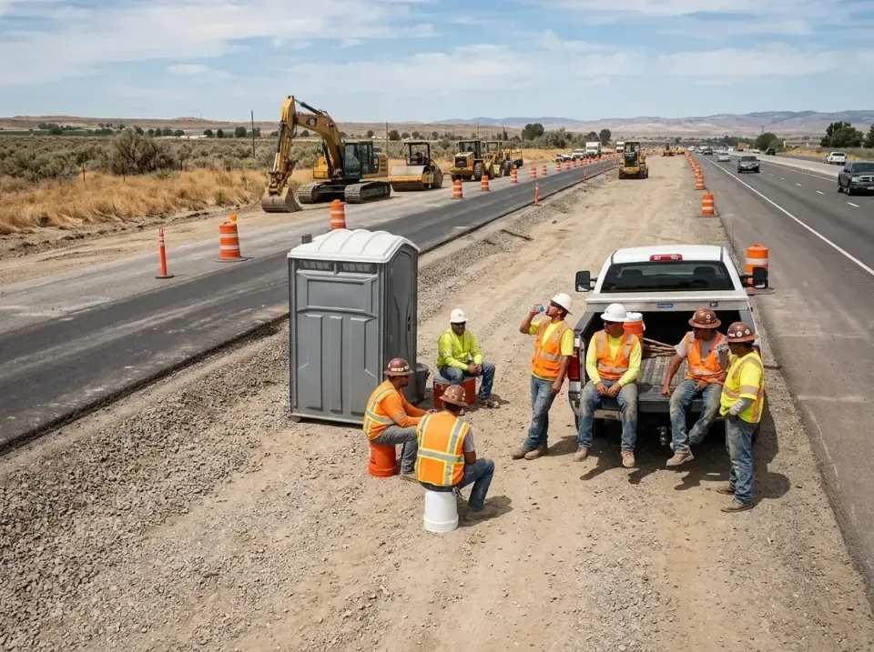 highway-road-construction-crew-007 — frequently asked questions, Porta Potty and Restroom Rentals in Romney, WV